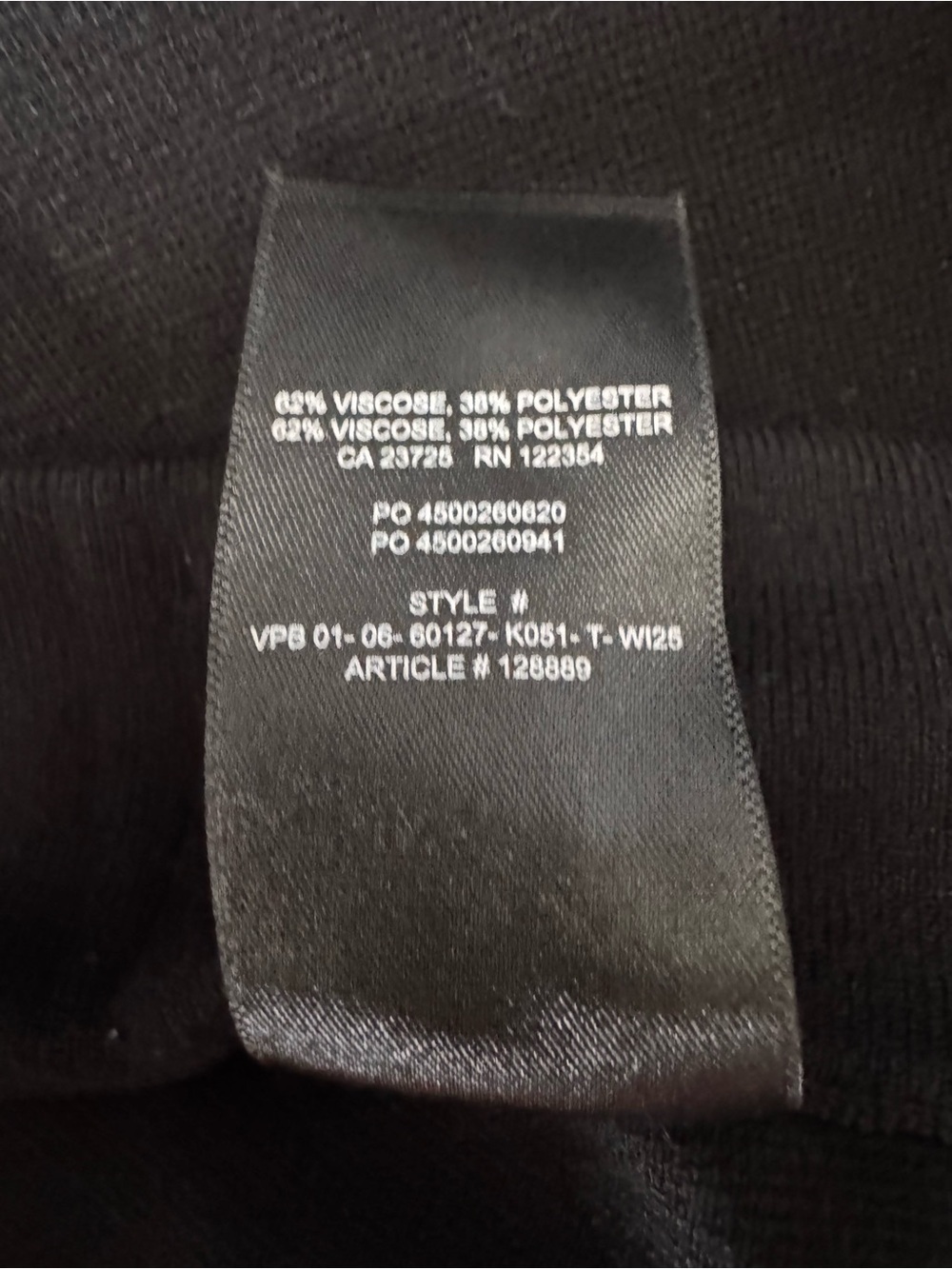 Babaton by Aritzia Wide-Leg Black Women's Pants, Size Large - Picture 8 of 8